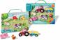 Preview: Ravensburger Kleinkindwelt Motorikspielzeug Play+ Magnetisches Holz-Zähl-Puzzle Bauernhof 12034123