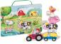 Preview: Ravensburger Kleinkindwelt Motorikspielzeug Play+ Magnetisches Holz-Zähl-Puzzle Bauernhof 12034123