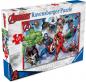 Preview: 125 Teile Ravensburger Kinder Puzzle Bodenpuzzle Marvel Avengers Starke Avengers 05643