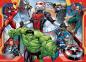 Preview: 4 x 100 Teile Ravensburger Kinder Puzzle Die mächtigen Avengers 07079