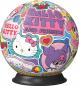 Preview: 72 Teile Ravensburger 3D Puzzle Ball Hello Kitty and Friends 11630