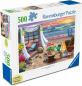 Preview: 500 Teile Ravensburger Puzzle Large Pieces Große Teile Die Oase am Strand 16792