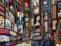 Preview: 1000 Teile Ravensburger Puzzle Buntes New York 17088