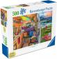 Preview: 500 Teile Ravensburger Puzzle Large Pieces Große Teile Beim Camping 17473