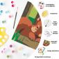 Preview: Ravensburger Malen nach Zahlen CREART Serie E Kuschelnde Eichhörnchen 25882