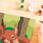 Preview: Ravensburger Malen nach Zahlen CREART Serie E Kuschelnde Eichhörnchen 25882