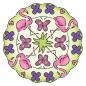 Preview: Ravensburger Creation Mandala Designer Mini Flamingo 28520