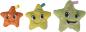 Preview: ABC Baby Babywelt 3 weiche Seesterne gelb, orange und grün 104010071