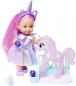 Preview: Simba Puppe Evi Love mit Unicorn Einhorn 105733728