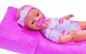 Preview: Simba Puppe New Born Baby Babypuppe rosa Zubehör 105039005