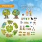 Preview: 40 Teile Haba 3D Puzzle Obstgarten mit 2 Holzfiguren 1307178001