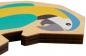 Preview: 21 Teile HABA Kinder Puzzle 2 in 1 Papagei 2011453001