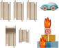 Preview: HABA Kugelbahn Cars Action-Sprungschanze inklusive Auto 2011843001