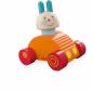 Preview: Haba Kleinkindwelt Rollspielzeug Entdeckerfahrzeug Hasen-Flitzer 2in1 2012240001