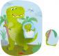Preview: 2, 2x3, 4 Teile HABA Kinder Puzzle 4 erste Puzzles Dinos mit Holzfigur Babydino 2012186002