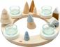 Preview: HABA Dekoration Weihnachten Adventskranz, schlichtes Holz Design 2012292001