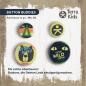 Preview: HABA Outdoor Kreativität Terra Kids Ansteckbuttons 4er Set Button Buddies 2014021001