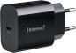 Preview: Intenso Ladegerät Power Adapter 20 Watt W20C 1x USB-C für 1 Gerät schwarz