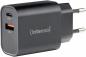 Preview: Intenso Ladegerät Power Adapter 30 Watt W30AC 1x USB-A + 1x USB-C für 2 Geräte schwarz