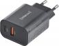 Preview: Intenso Ladegerät Power Adapter 30 Watt W30AC 1x USB-A + 1x USB-C für 2 Geräte schwarz