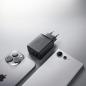 Preview: Intenso Ladegerät Power Adapter 65 Watt W65ACC GaN 1x USB-A + 2x USB-C für 3 Geräte schwarz