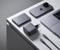 Preview: Intenso Ladegerät Power Adapter W100ACC GaN + C520C Kabel 2x USB-C 1x USB-A für 3 Gerät schwarz