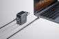 Preview: Intenso Ladegerät Power Adapter W100ACC GaN + C520C Kabel 2x USB-C 1x USB-A für 3 Gerät schwarz
