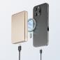 Preview: Intenso Powerbank MW10000 magnetische Fixierung MagSafe kompatibel PD 3.0 10000 mAh USB C champagner
