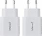 Preview: Intenso Ladegerät Power Adapter 5 Watt W5A 1x USB-A für 1 Gerät weiß Doppelpack