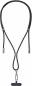 Preview: Intenso Cell Phone Charging Lanyard Handykette als Ladekabel Datenkabel 2 x USB-C bis 1,65m schwarz