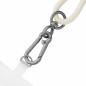 Preview: Intenso Cell Phone Charging Lanyard Handykette als Ladekabel Datenkabel 2 x USB-C bis 1,65m beige