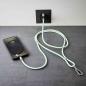 Preview: Intenso Cell Phone Charging Lanyard Handykette als Ladekabel Datenkabel 2 x USB-C bis 1,65m grün