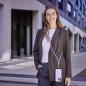 Preview: Intenso Cell Phone Charging Lanyard Handykette als Ladekabel Datenkabel 2 x USB-C bis 1,65m lila