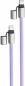Preview: Intenso Cell Phone Charging Lanyard Handykette als Ladekabel Datenkabel 2 x USB-C bis 1,65m lila