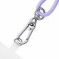 Preview: Intenso Cell Phone Charging Lanyard Handykette als Ladekabel Datenkabel 2 x USB-C bis 1,65m lila