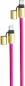 Preview: Intenso Cell Phone Charging Lanyard Handykette als Ladekabel Datenkabel 2 x USB-C 1,65m neon pink