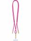 Preview: Intenso Cell Phone Charging Lanyard Handykette als Ladekabel Datenkabel 2 x USB-C 1,65m neon pink