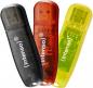 Preview: Intenso USB Stick 8GB Speicherstick Rainbow Line gelb, rot, schwarz 3er Pack