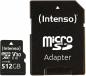 Preview: Intenso Micro SDXC Karte 512GB Speicherkarte professional UHS-I U3 4K V30 Class 10
