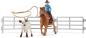 Preview: Schleich FARM WORLD Team Roping mit Cowgirl Set 9 Teile 42577