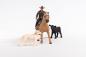 Preview: Schleich FARM WORLD Westernreiten Set 6 Teile 42578