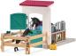 Preview: Schleich HORSE CLUB Pferdebox mit Stute und Fohlen Set 34 Teile 42611