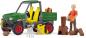 Preview: Schleich FARM WORLD Waldbauer mit Fahrzeug Set 49 Teile 42659