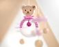 Preview: Steiff by Selecta Exklusic Holz Spieltrapez rosa Knopf im Ohr 64306