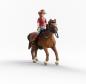 Preview: Schleich HORSE CLUB Hannah & Cayenne Set 6 Teile 42711