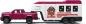 Preview: Schleich HORSE CLUB Lakeside Truck mit Anhänger Set 119 Teile 42705