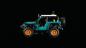 Preview: LEGO® Technic Jeep® Wrangler Rubicon Geländewagen 723 Teile 42227