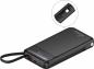 Preview: Mediarange Powerbank mobile Ladestation 10000 mAh Ladegerät USB 2x Typ C, Typ A, Lightning schwarz