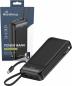 Preview: Mediarange Powerbank mobile Ladestation 20000 mAh Ladegerät USB 2x Typ C, Typ A, Lightning schwarz