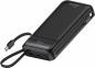 Preview: Mediarange Powerbank mobile Ladestation 20000 mAh Ladegerät USB 2x Typ C, Typ A, Lightning schwarz